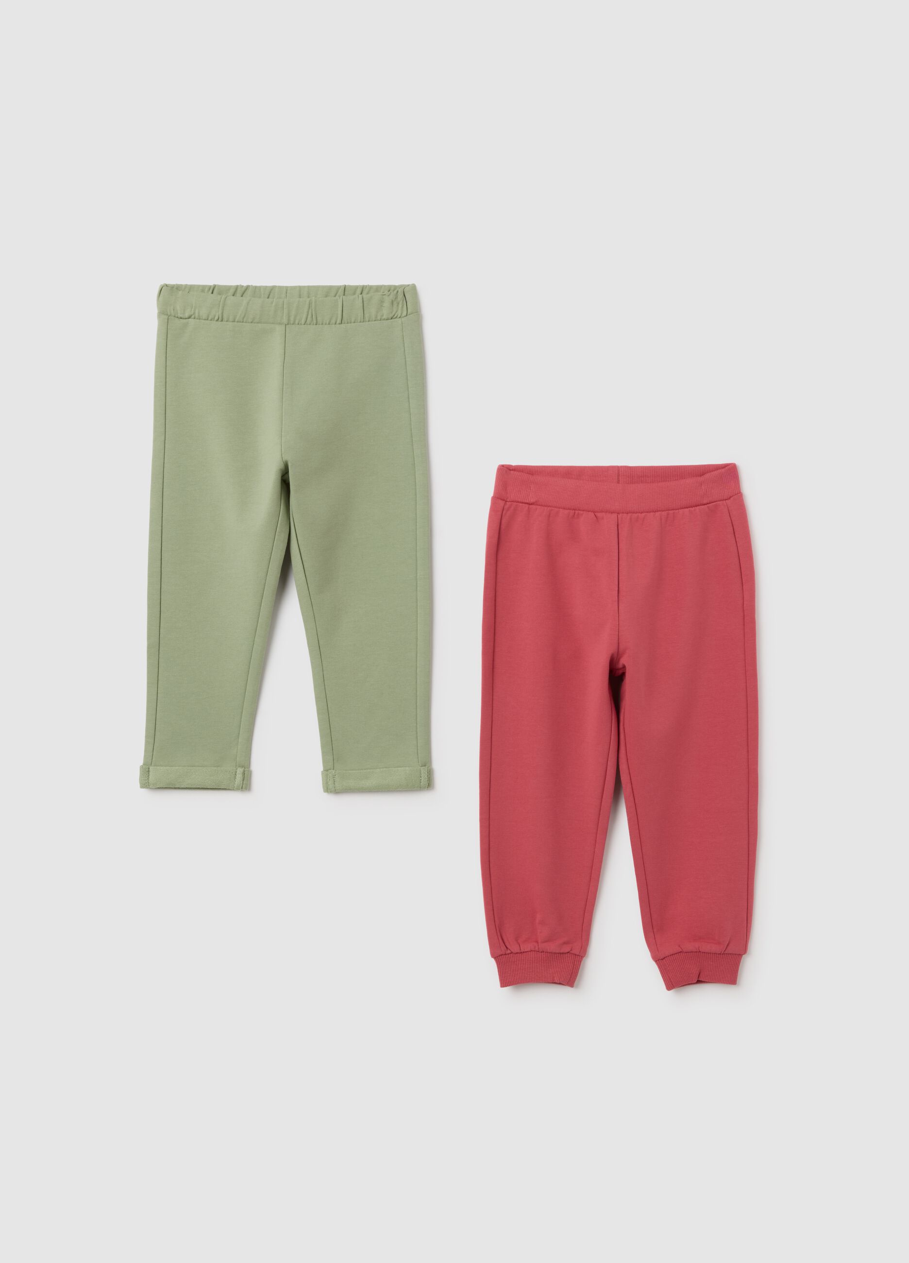 Pink Stretch Trousers for Girls