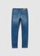 Boys' slim fit blue stretch cotton jeans_4