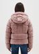The Iconic Puffer Pink Hooded Jacket_3