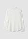 Camicia bianca in pura viscosa regular fit_6