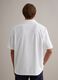 White cotton-blend polo shirt_3