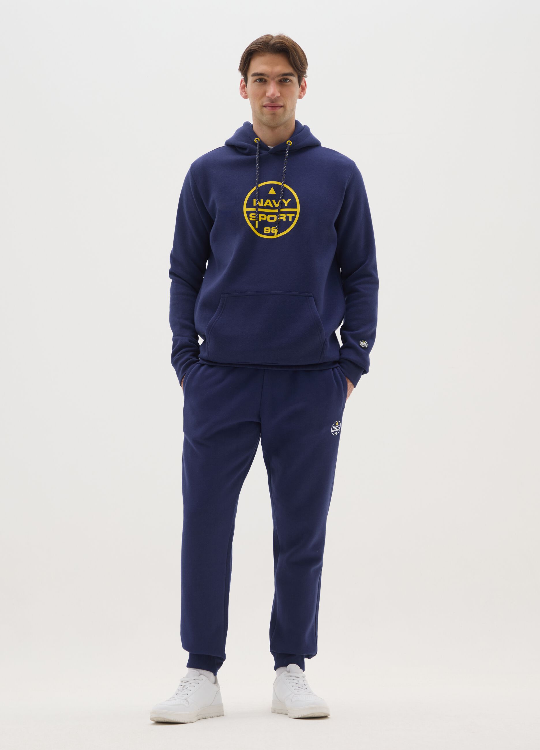 Stretchy Blue Sports Trousers