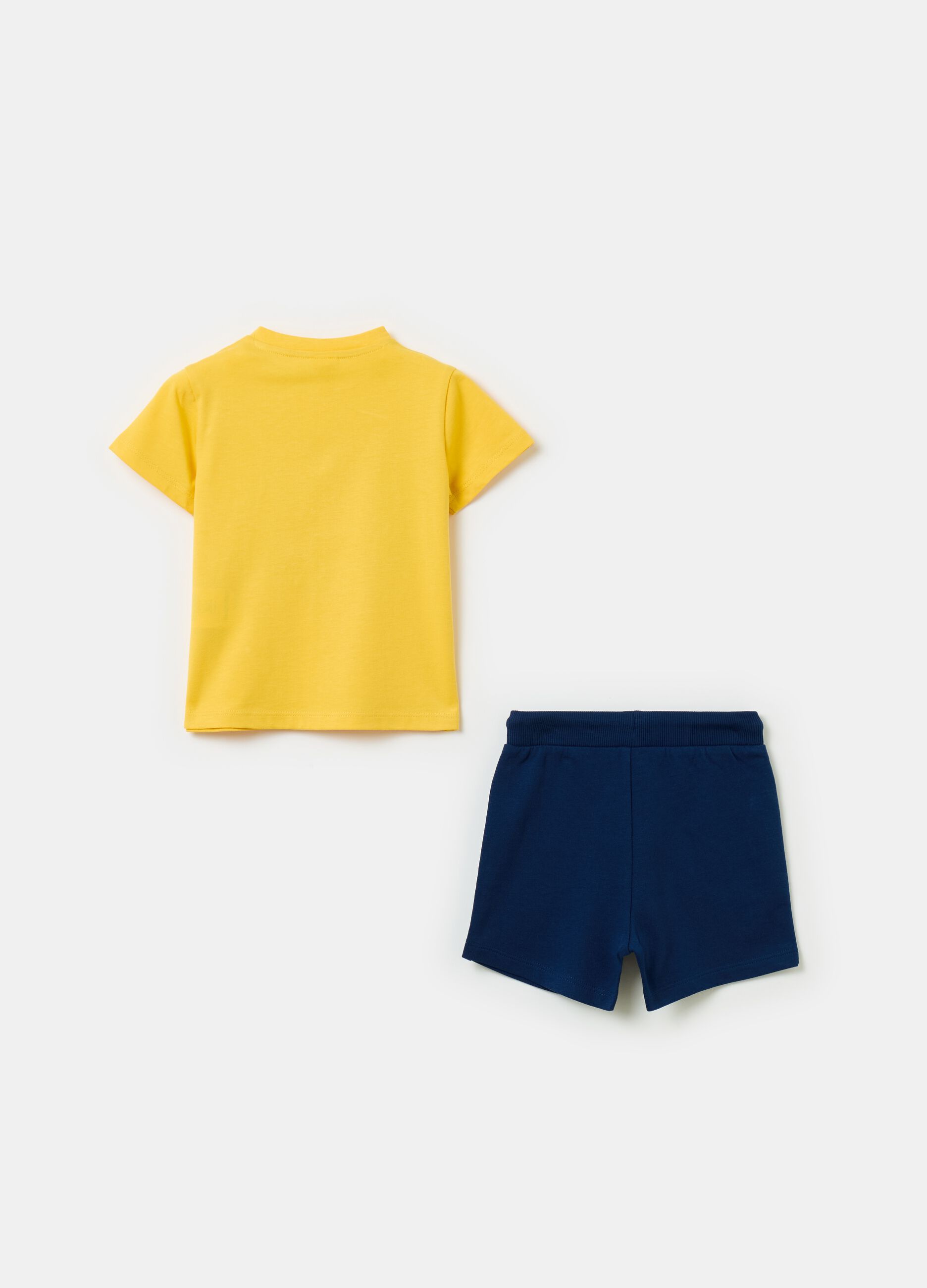 Cotton jogging set with Mickey Mouse print