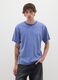 Pure cotton blue T-shirt regular fit_1