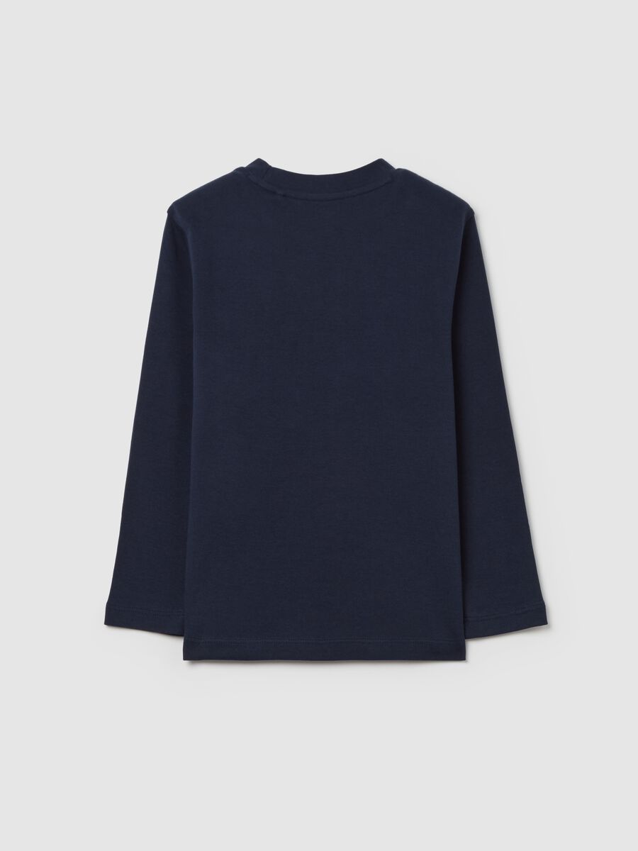 Cotton T-shirt with long sleeves_1