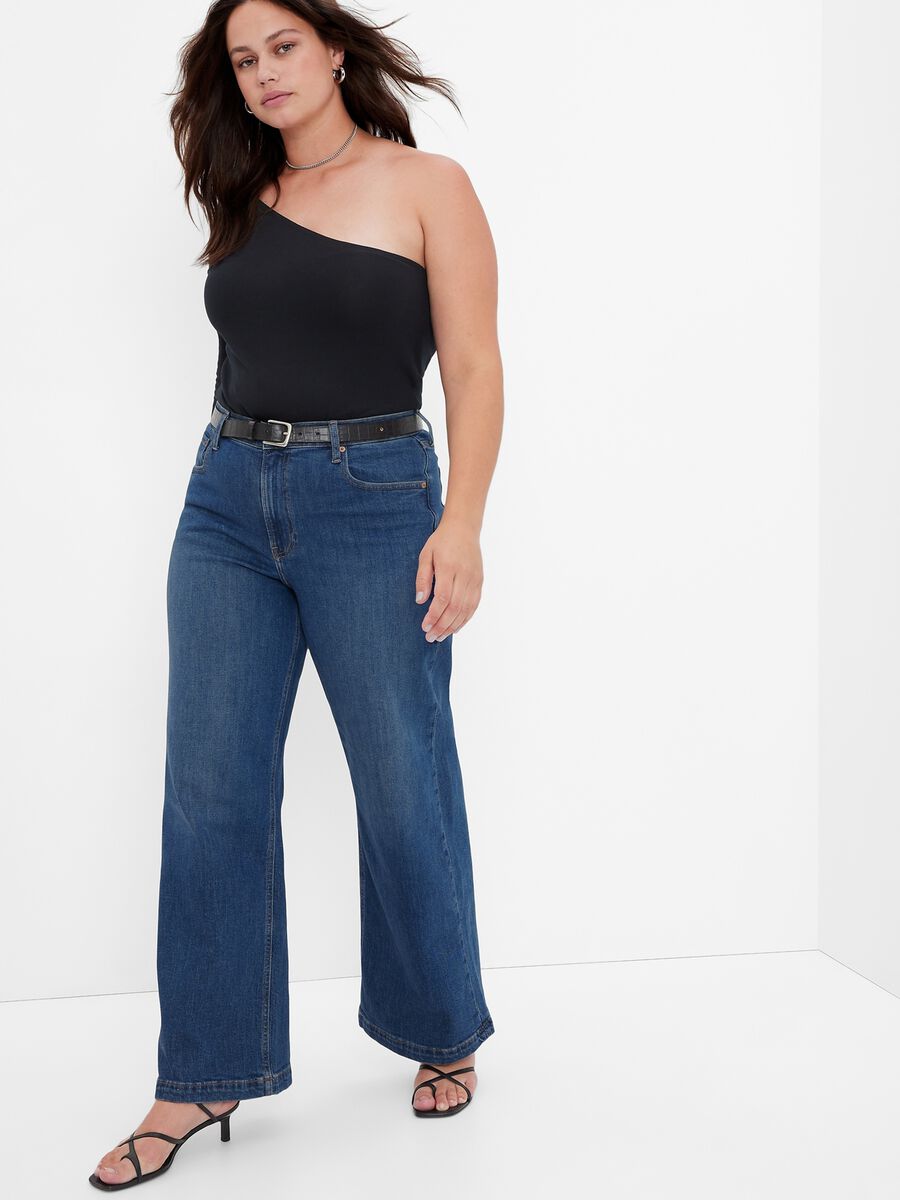 Wide-leg jeans with high waist_3