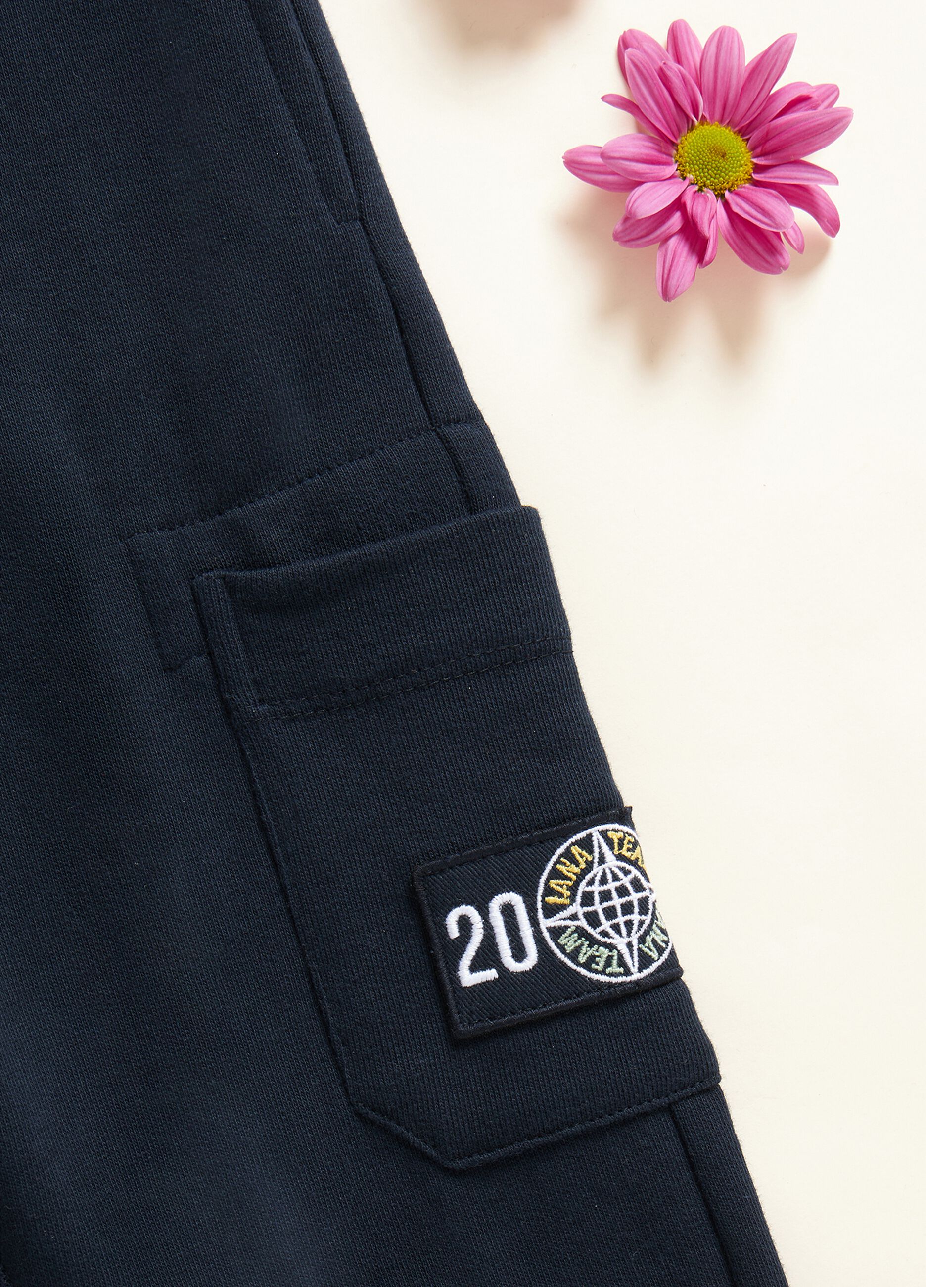 IANA joggers in 100% cotton fleece