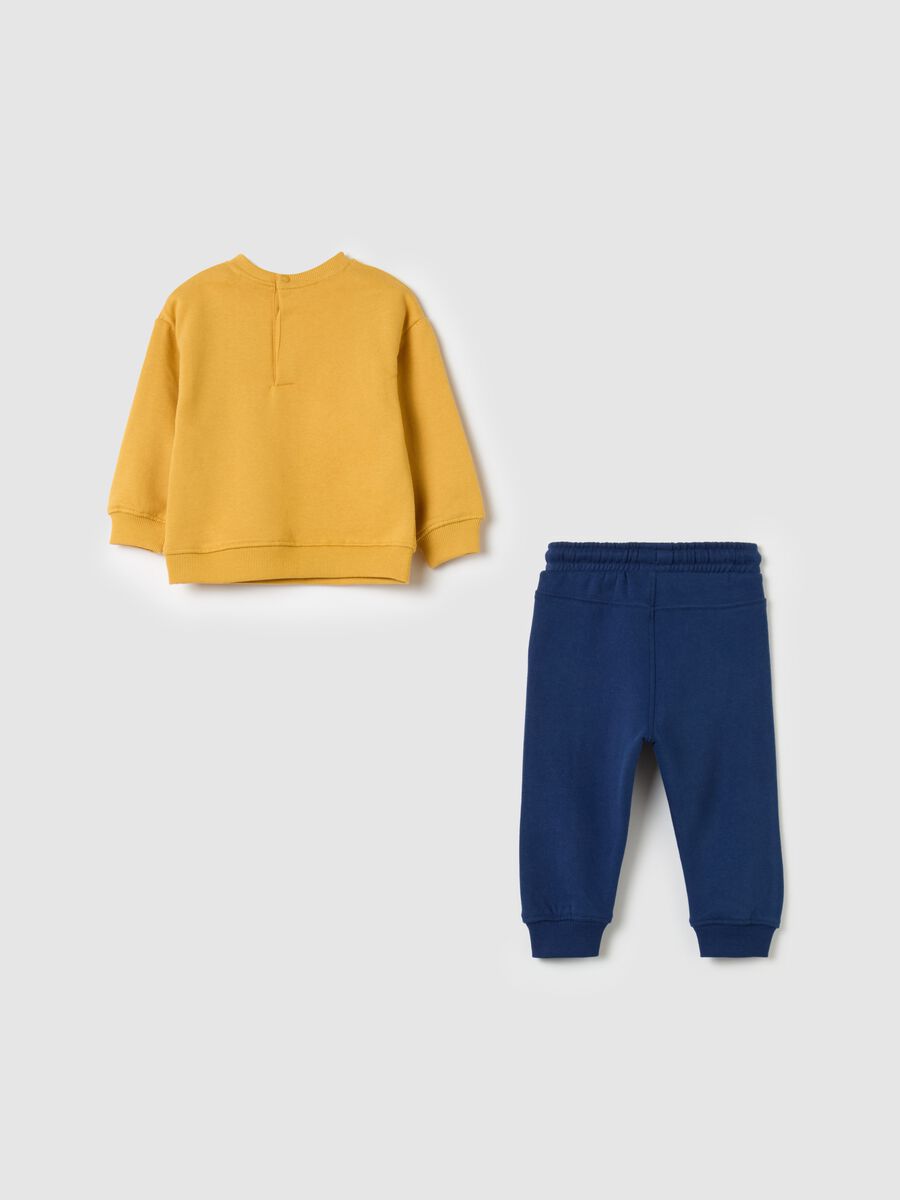 Organic cotton jogging set with Bluey print_1