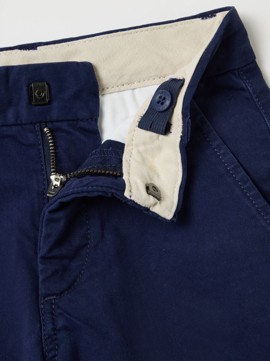 Stretch Cotton Bermuda Shorts_2