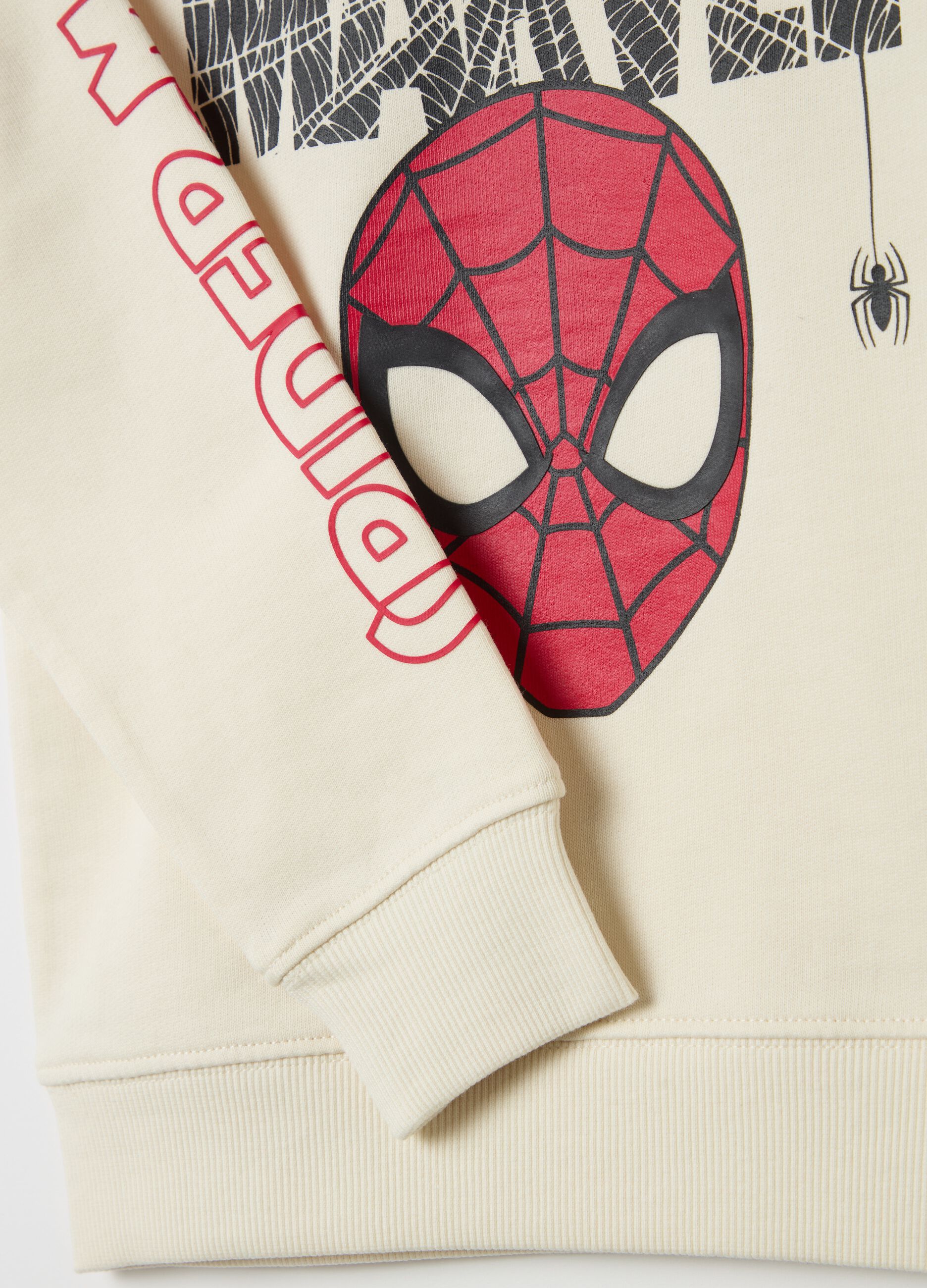 Fleece jogging set with Spider-Man print