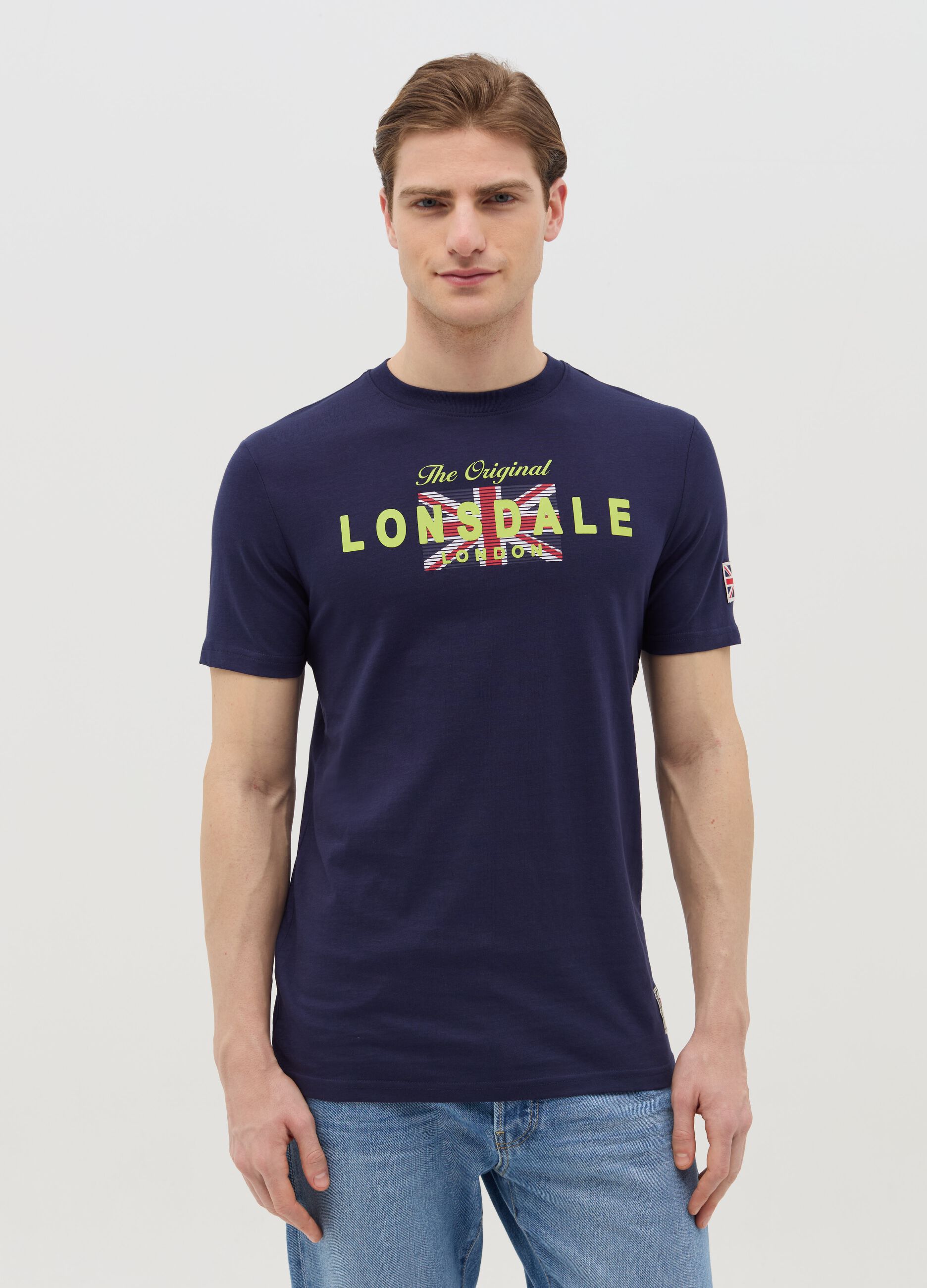 T-shirt with logo print