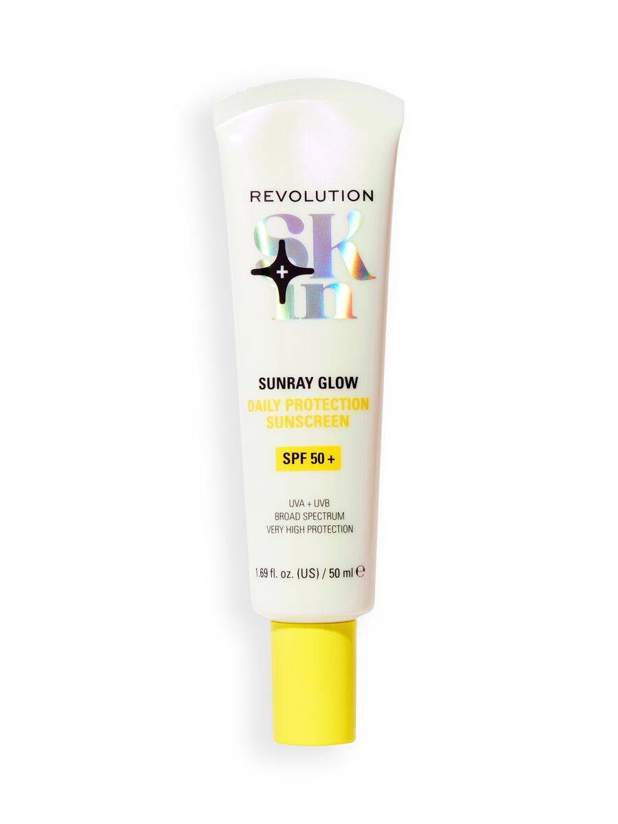 Revolution Skin Sunray Glow Daily Protection SPF 50+ Sunscreen with Vitamin C_1