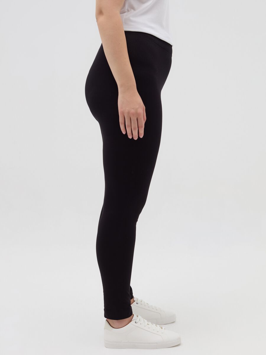 Leggings in cotone stretch Curvy_3