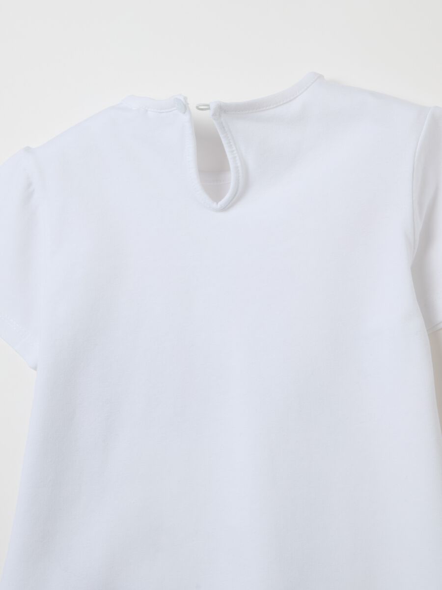 T-shirt with Hello Kitty print and glitter hearts_3