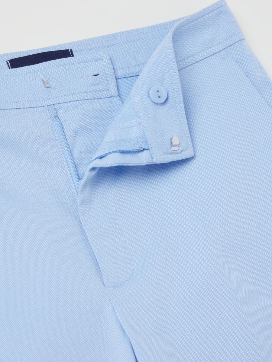 Regular-fit cotton and Lyocell trousers_5