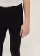 Leggings in cotone elasticizzato nero da ragazza slim fit_2