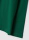 Green crew-neck T-shirt in stretch organic cotton_3