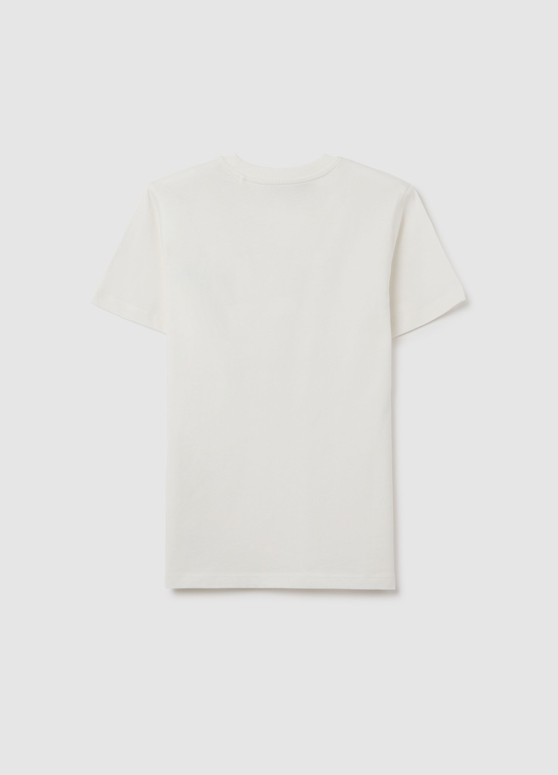 White T-shirt with writing