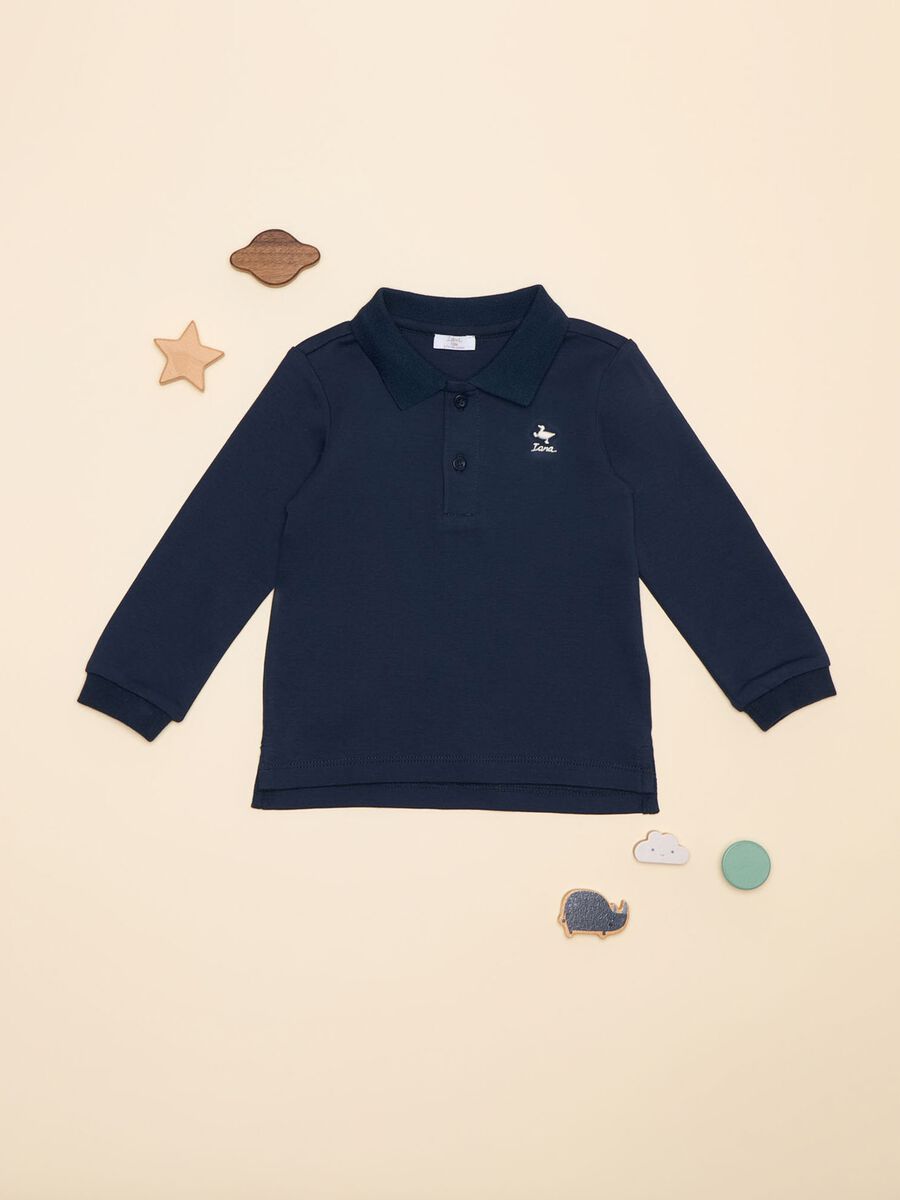 Cotton polo shirt_0