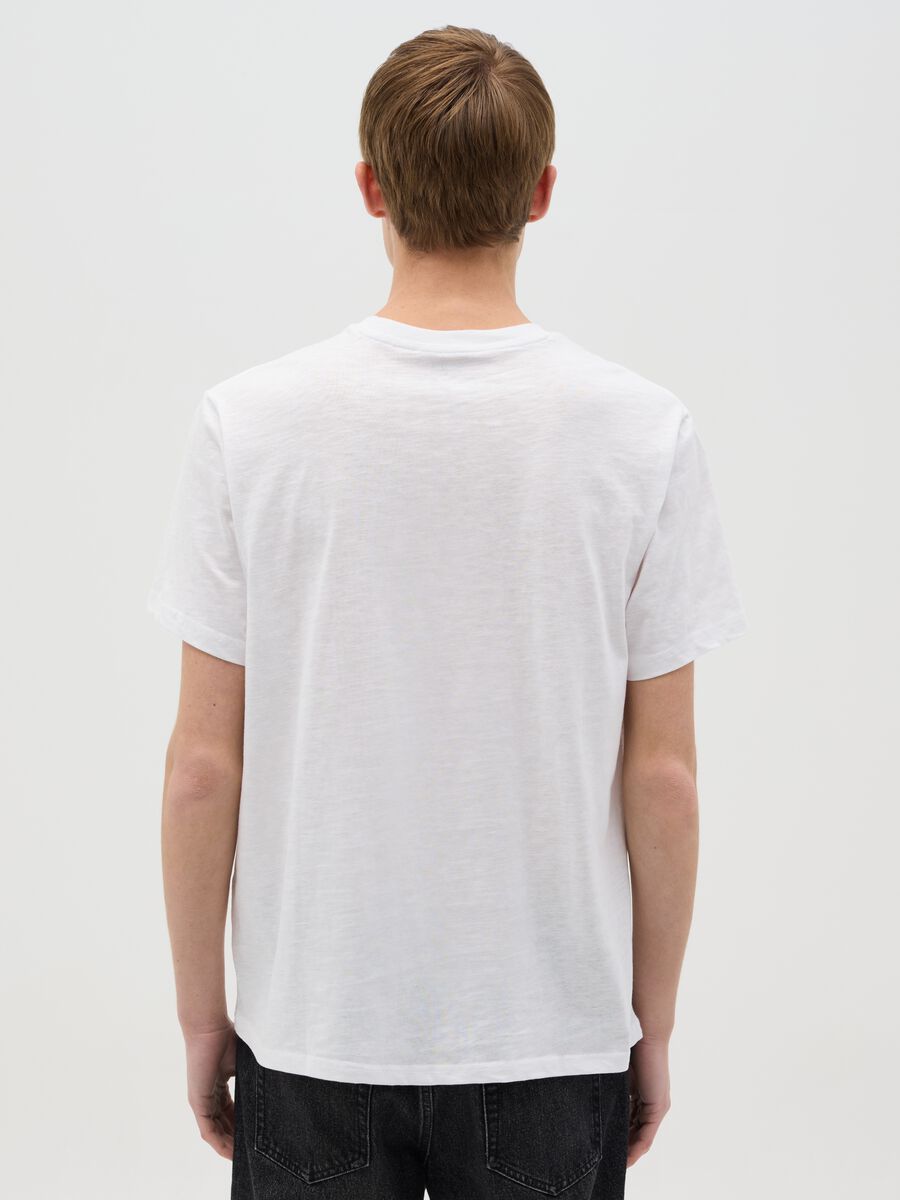 Cotton T-shirt with "Jacky Drift" racing car print_3