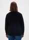 Black Wool Blend Regular Fit Cardigan_3