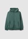 Boy's jacket in green water-repellent_3