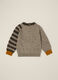 Grey penguin jumper for baby_1