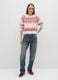Multicolour regular fit crew neck jumper_1