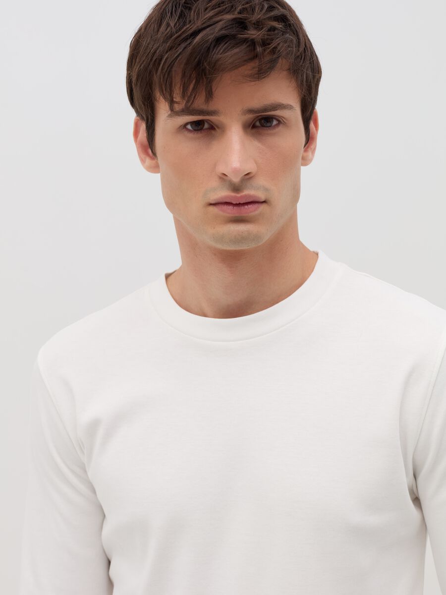 Long-sleeved T-shirt in cotton_1
