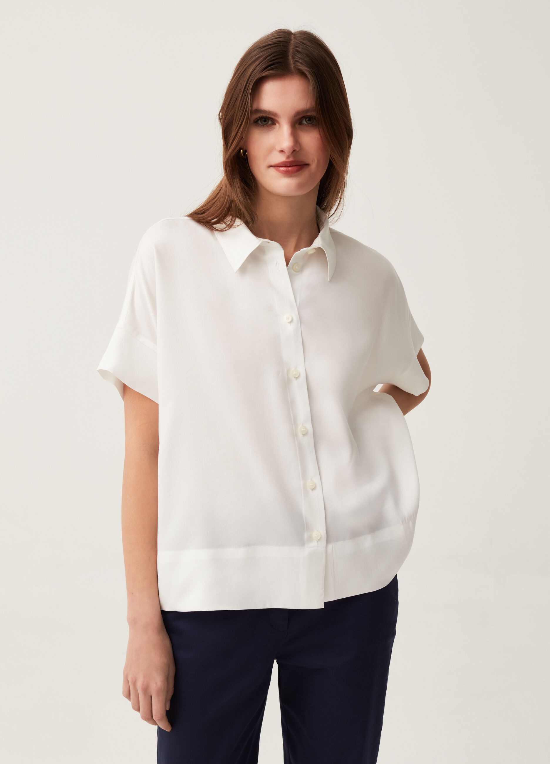 Camicia a clearance maniche corte donna