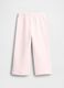 Baby girls' pink cotton blend trousers regular fit with Minnie_1