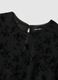 Transparent black t-shirt with floral patterns_5