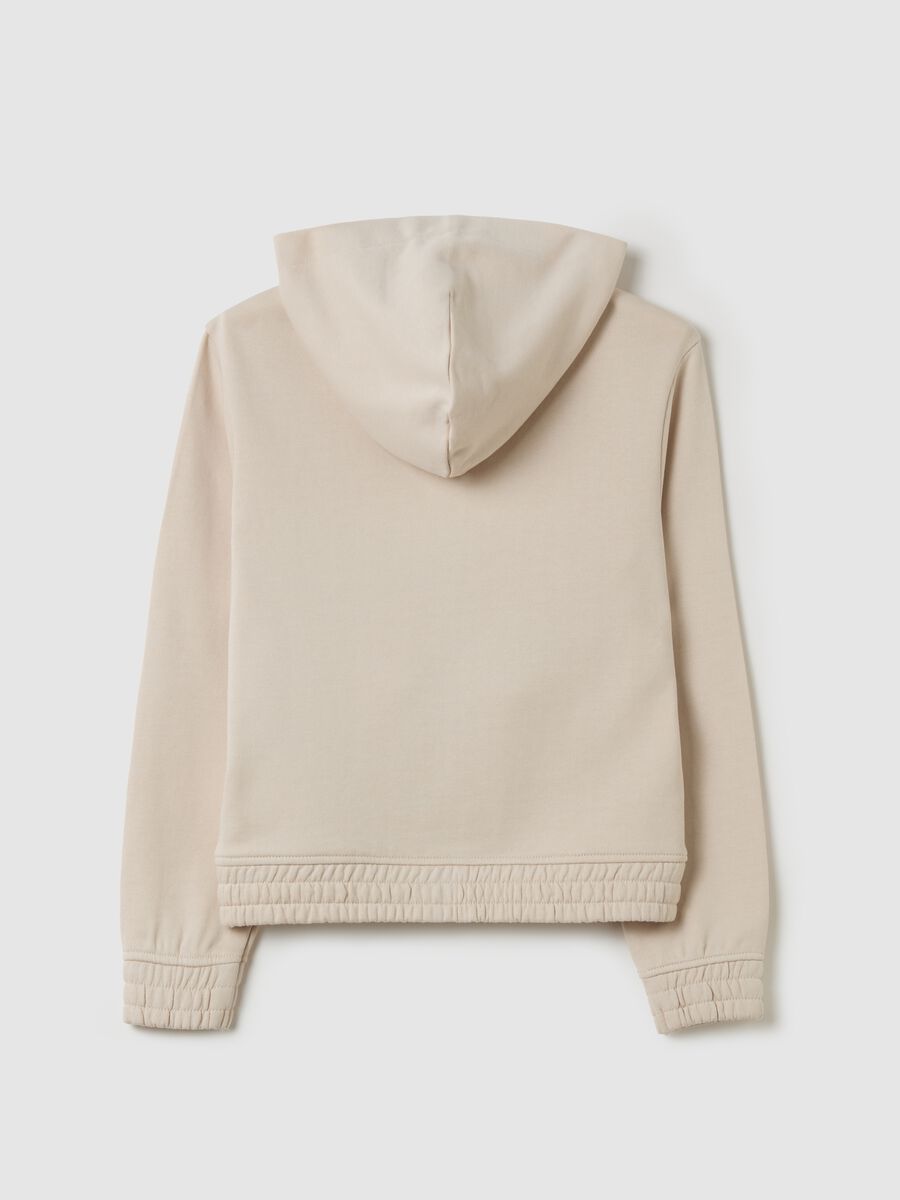 French terry full-zip hoodie_4