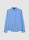 Blue Viscose Shirt_4