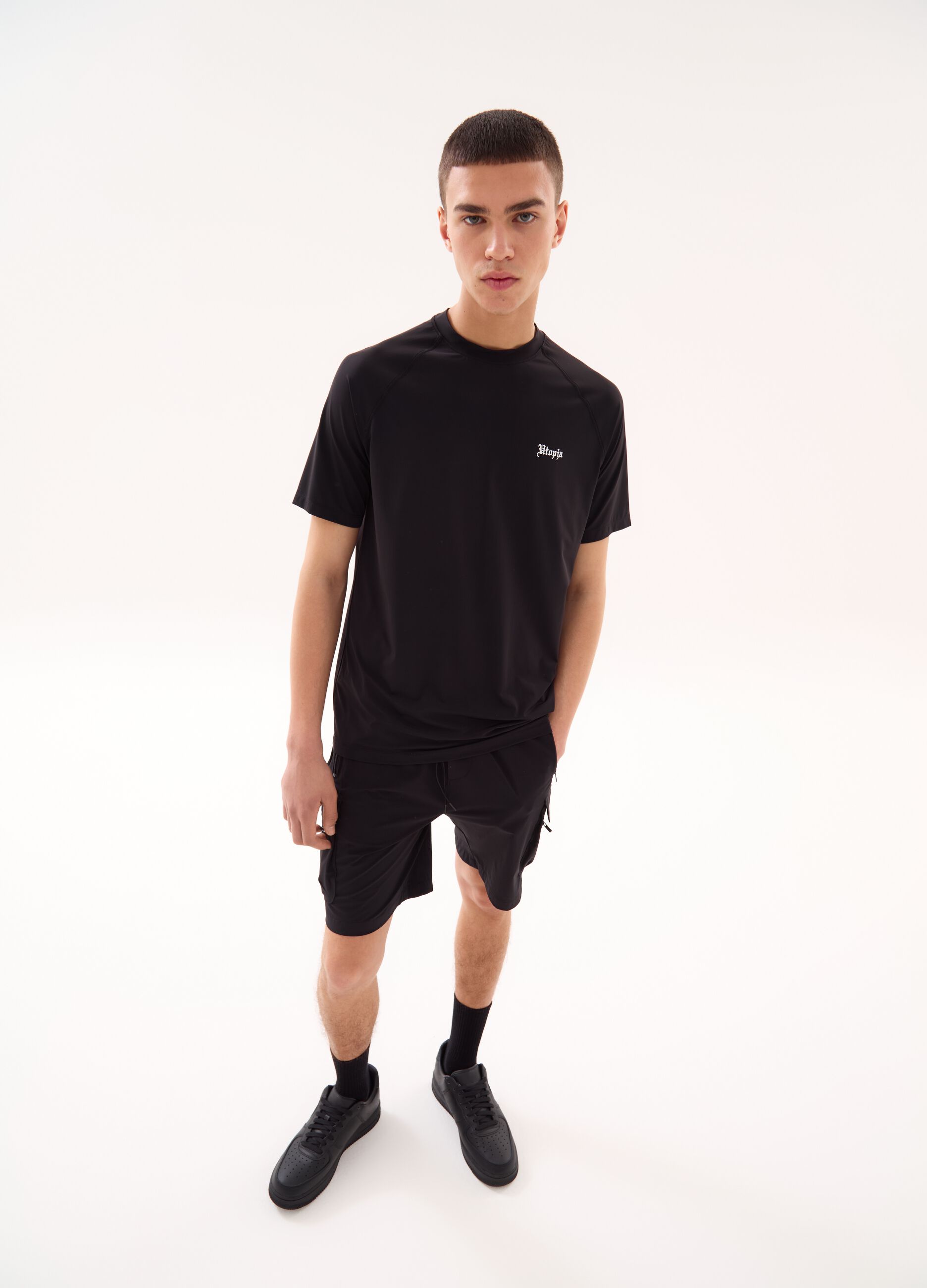 Technical T-shirt Black
