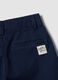 Boys&rsquo; blue stretch cotton chino shorts_3