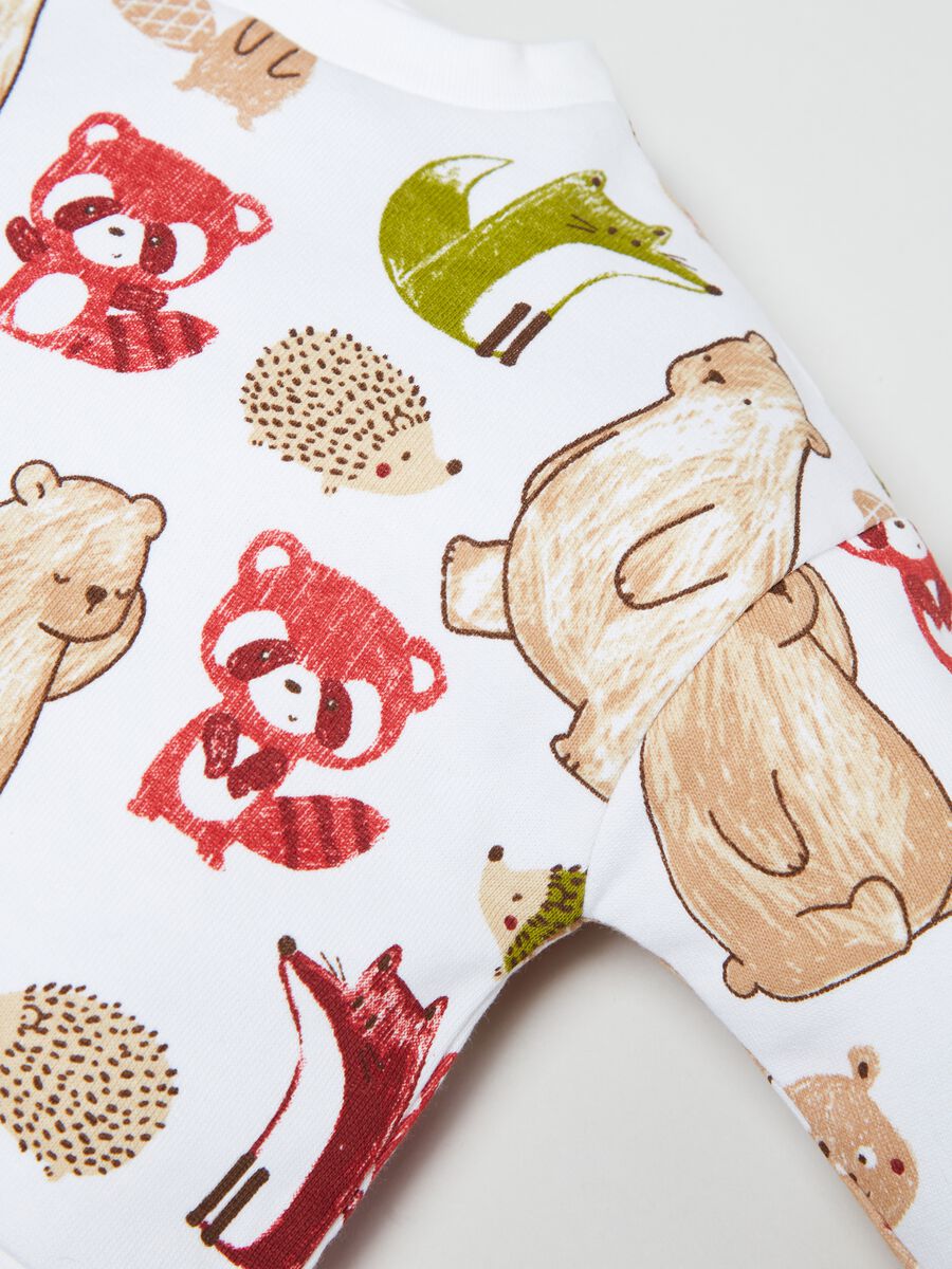 Set in cotone con stampa animaletti_2