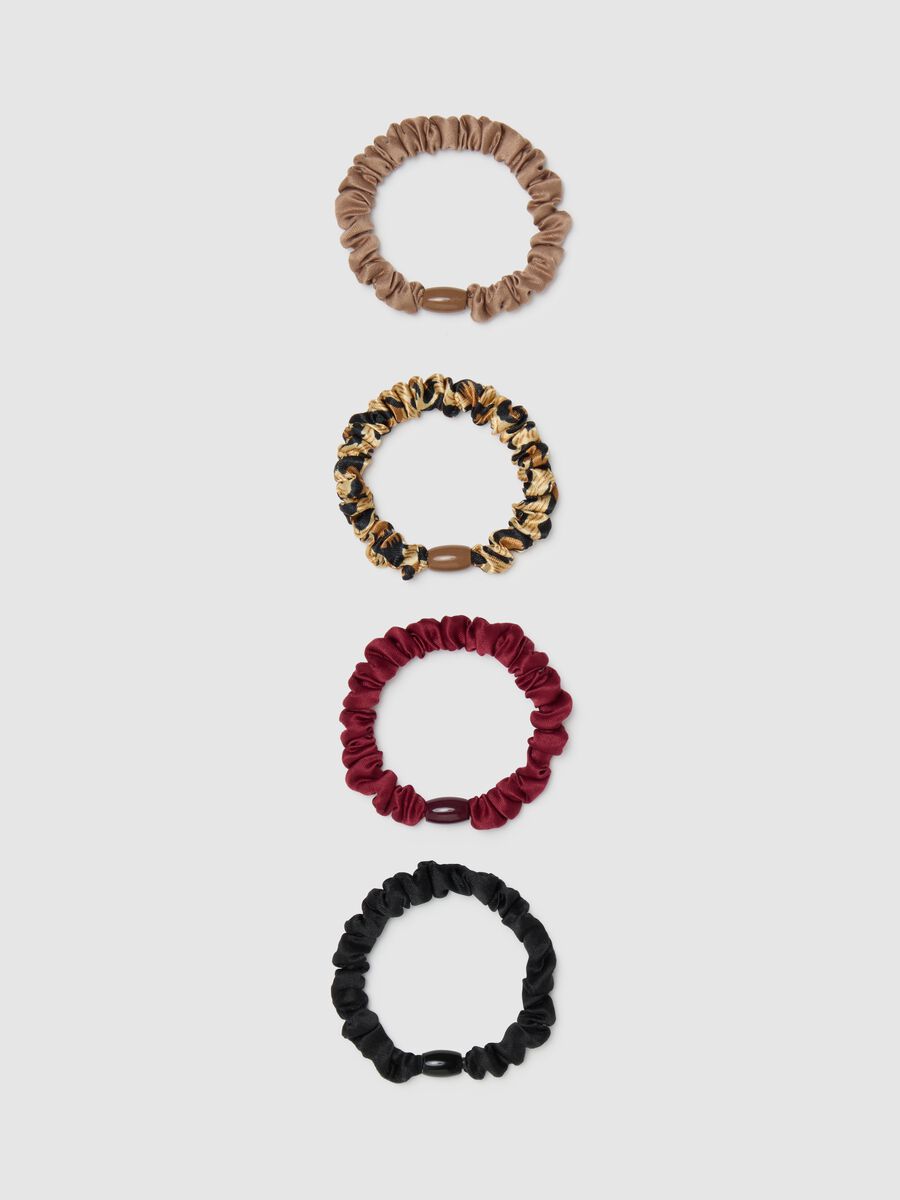 Women's multicolour hair tie set_0