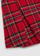 Multicoloured check mini skirt for girls_3