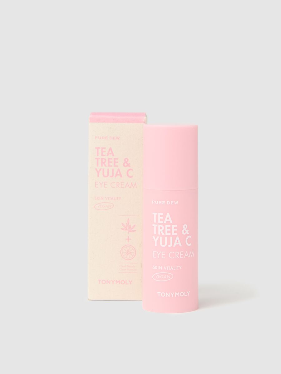 Pure Dew Tea Tree & Yuja C Vitality Eye Cream - Korean skincare_0
