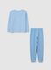 Blue cotton pyjamas for boys_1
