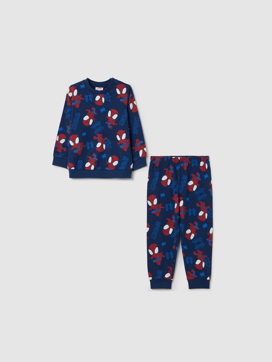 Cotton pyjamas with Spidey print_0