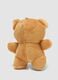 Brown teddy bear keyring_2
