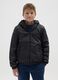 Boy's jacket in black water repellent_0