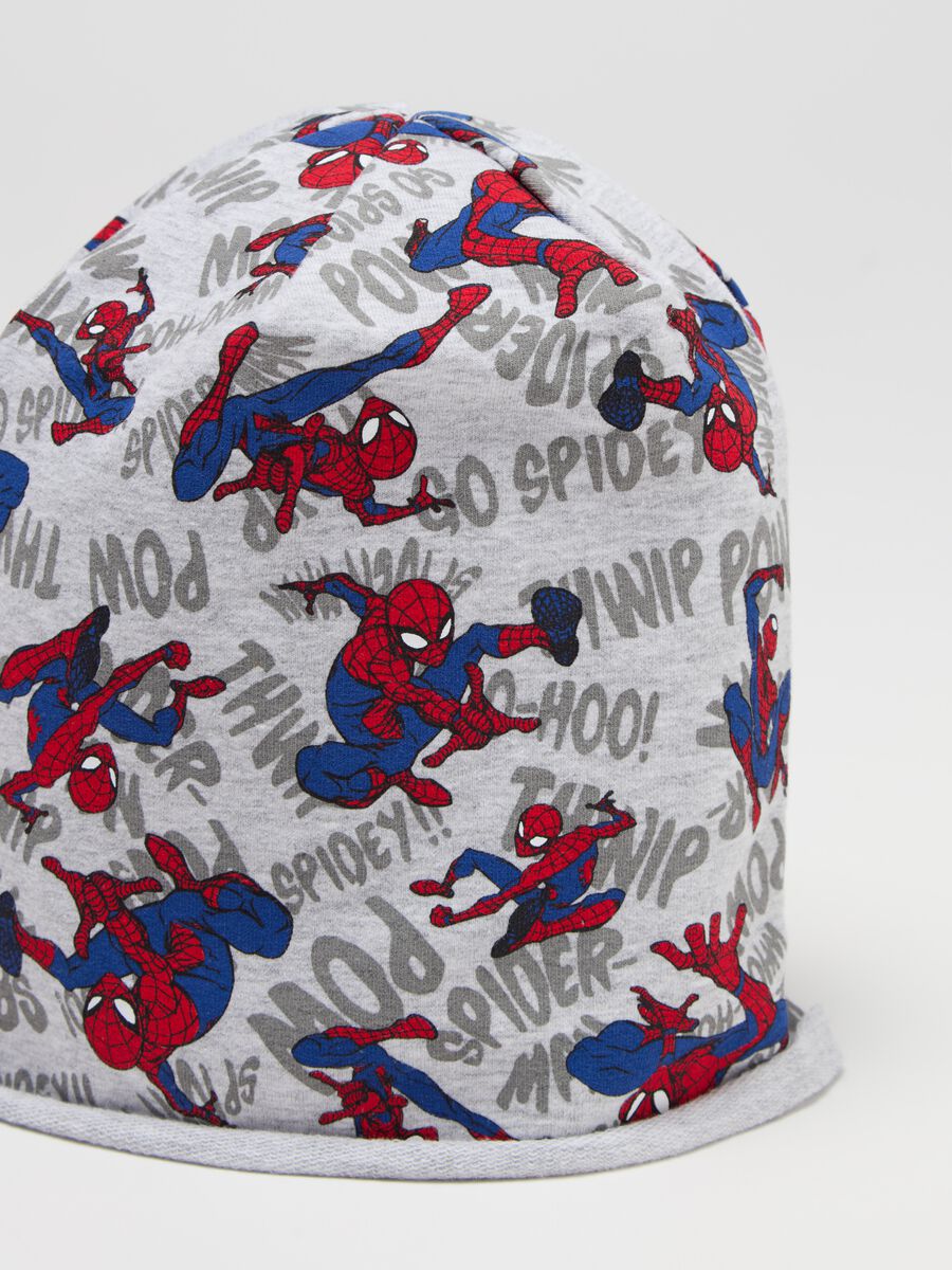 Jersey hat with Superheroes print_2