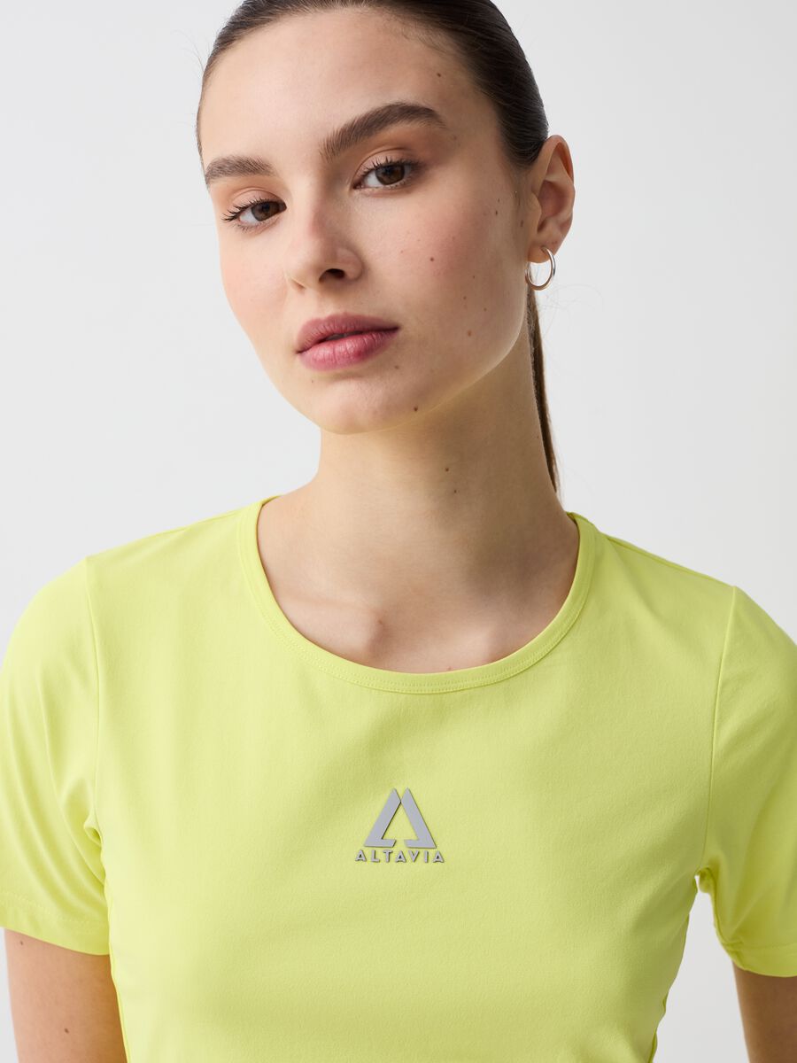Altavia T-shirt in technical fabric with print_2