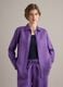 Camicia in puro lino viola regular fit_3