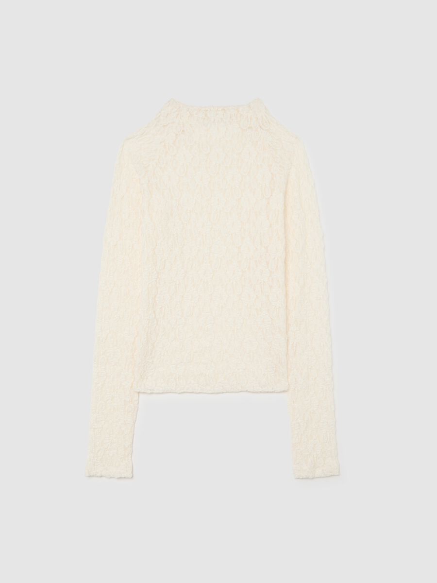 Long-sleeve white lace t-shirt_4