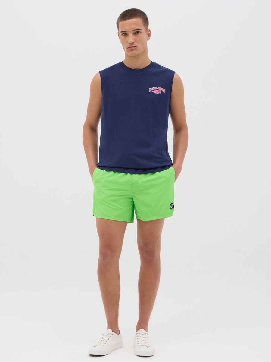 Maui Green Swim Trunks_0