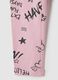 Girls' Pink Stretch Cotton Leggings_3
